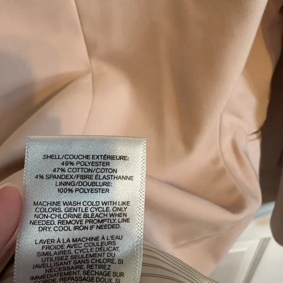 Express Light Pink Women's Blazer - Picture 5 of 5